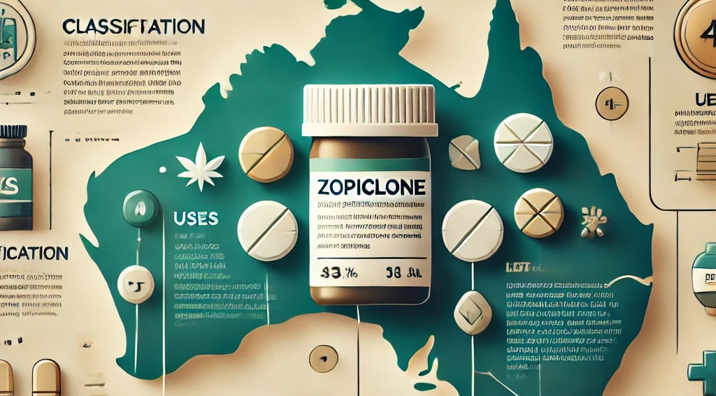 What is Legal status of Zopiclone in Australia